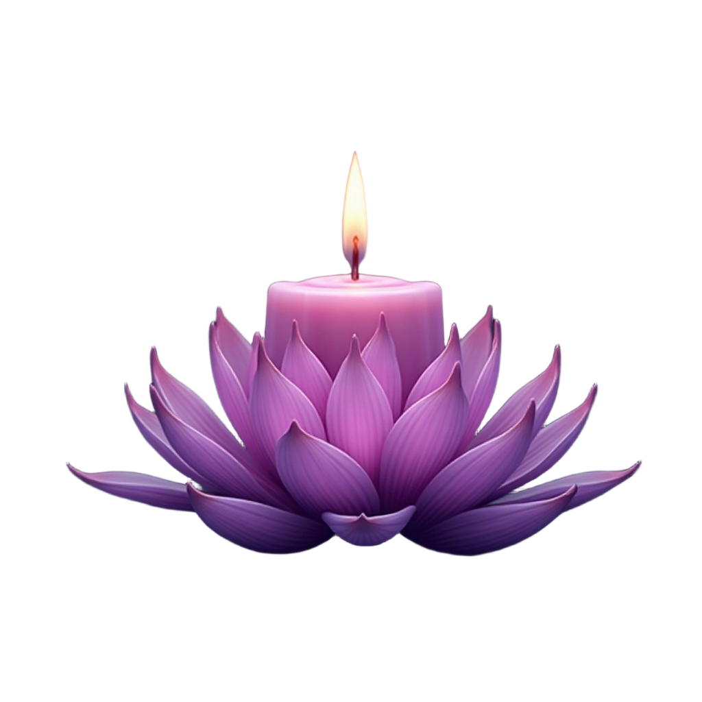 Lotus Candle